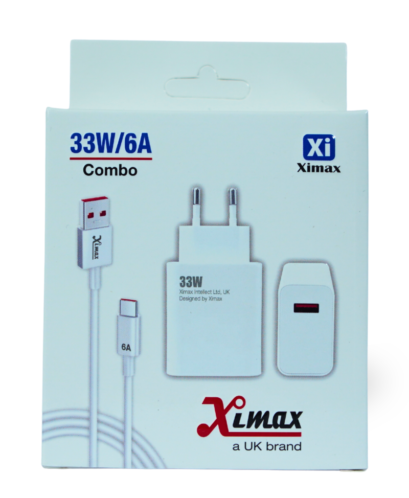 Ximax 33W/6A cable charger (Adapter and cable)